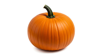 Obraz premium Full Body Halloween Pumpkin Isolated on White Background with Clipping Path for Stock or Design Use