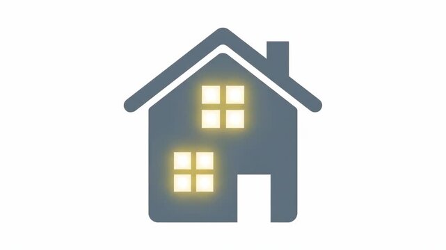 House Illustration suitable for Real Estate Needs and Home Concepts
