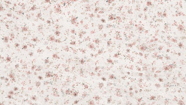 Small floral design for a warm-weather dress print