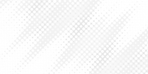 Dot white gray wave light technology texture background. Abstract big data digital concep