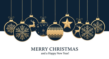 Elegant Christmas Ornament Collection Festive Holiday Greetings