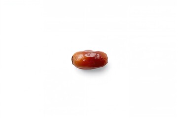 Overhead shot of a date palm against a white backdrop