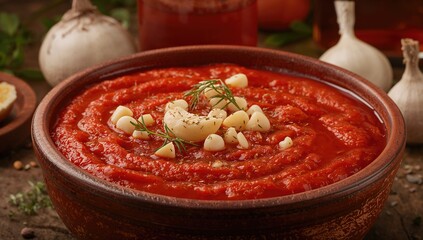 Sauce made from tomatoes