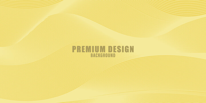Contemporary technology cover design. Gold background with geometric pattern, and gold (guilloche curve). Premium gold vector technology background for business templates, digital certificates - Powered by Adobe