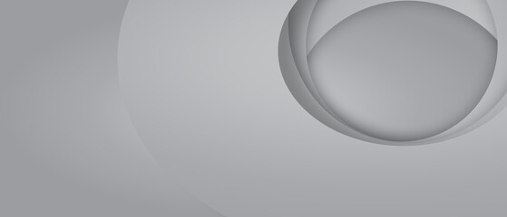 gey abstract fractal background with overlapping arcs forming a tunnel