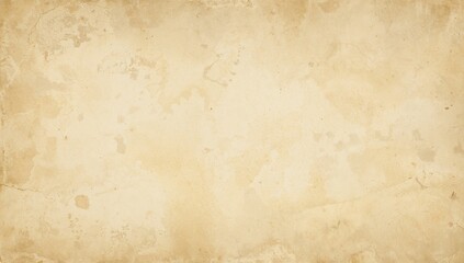 Beige-yellow blank background with light rough paper texture and scattered spots