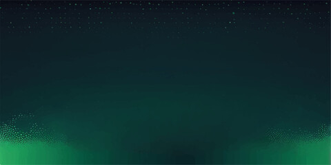 Abstract blue background with rays of light and green line pattern for digital design and technology concept