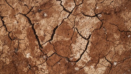 Fototapeta premium Eroded pattern on teak wood surface texture