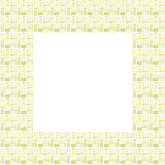 Watercolor  frame with flowers. Decorative wreath with hand-drawn flowers is ideal for making birthday cards and invitations