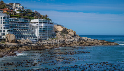 Camps Bay ist ein Vorort von Kapstadt Südafrika