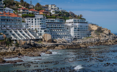 Camps Bay ist ein Vorort von Kapstadt Südafrika