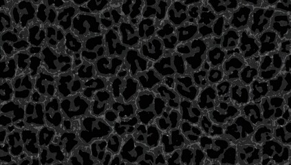 Seamless texture of animal leather with a spotted skin design