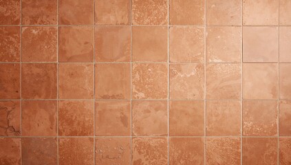 Naklejka premium Square terracotta tile flooring texture background