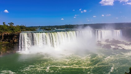 Fototapeta premium Majestic Waterfall in Southern Africa