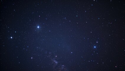 Fototapeta premium Starry night sky in the cosmic expanse