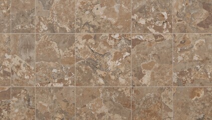 Rustic brown marble surface with natural texture, matte ceramic wall tiles, vitrified floor tiles with random patterns, suitable for parking areas and indoor/outdoor wall and floor cladding