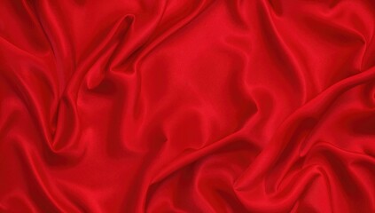 Texture of crimson silk material