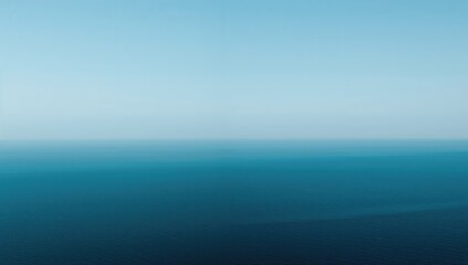 Sea with deep blue backdrop, presentation template, navy blue theme