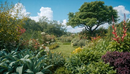 Adoring the beauty of trees, flowers, and natural greenery