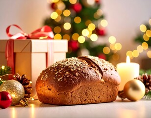 Christmas bread gift