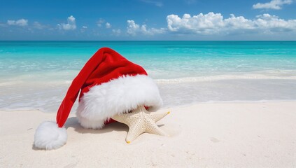 Starfish Wearing a Festive Hat