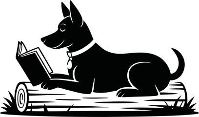 A minimalist illustration of a sleeping cat in a relaxed pose