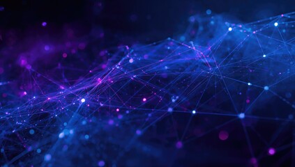 Abstract network lines technology backdrop