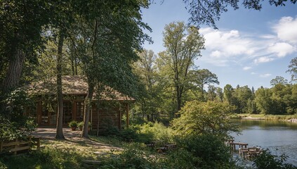 Obraz premium Stunning location ideal for nuptials