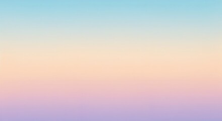Naklejka premium Soft pastel sky gradient from blue to peach tones.