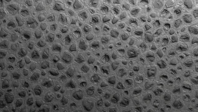 Close-up of a coarse rubber material pattern