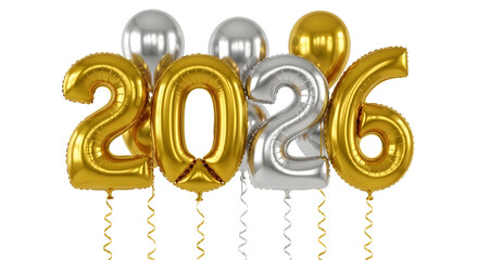 Gold and Silver Balloons Forming 2026 image 2893592c9fb1f69933c498f58ff5d159dr