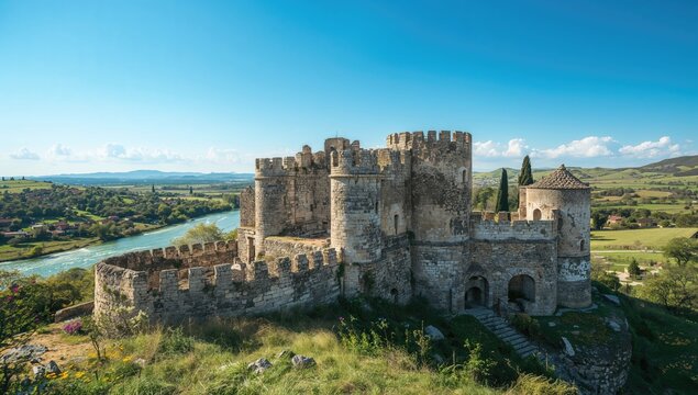 Ancient Illyrian fortress constructed 2,300 years ago, showcasing old stone architecture and attracting tourists.
