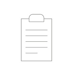 The notepad icon on a white background is suitable for websites, applications, and software packages.