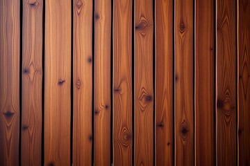 Fototapeta premium Generative AI natural wood plank texture background warm tones.