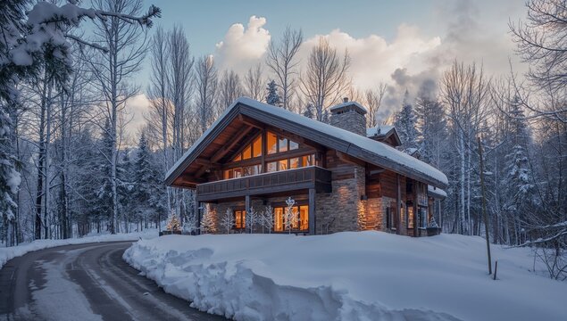 Opulent mountain retreat in the Balkans, Eastern Europe