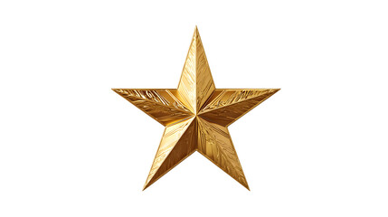Fototapeta premium golden star ornament, metallic texture