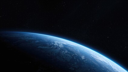 Fototapeta premium Globe surrounded by celestial bodies. Image components provided by a space agency.