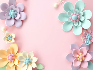 frangipani flower border