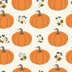 Vintage Halloween Wallpaper
Retro floral Halloween wallpaper with pumpkins and stars