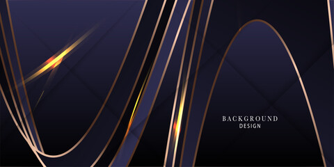 Purple gold abstract background modern and elegant vector design vector illustration