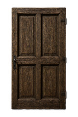 Old Wooden Door High quality Realistic image.