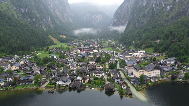 mountain landscape with river