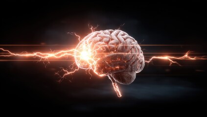 Brain energized by electricity
