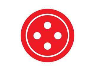 red shirt button icon