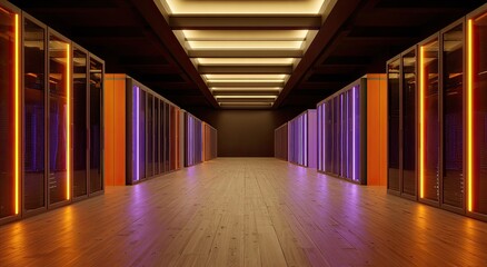 Modern server room interior (1)