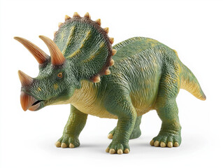 Fototapeta premium Triceratops dinosaur toy