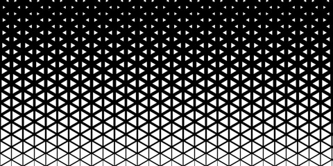 Abstract triangle geometric pattern background. Triangular Half Tone Texture. Minimal Style Dynamic Technology Wallpaper which is currently popular. Vector illustration for cover, poster, paper, web. 