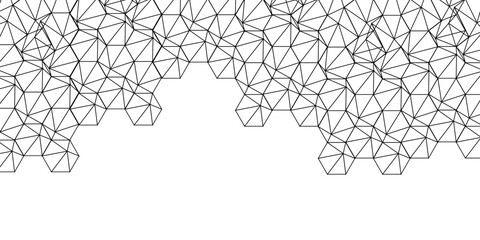 Abstract of simple line triangle pattern geometric background. technology concept diamond triangle geometric line background. Trendy design vector background for web backdrop or paper print. 