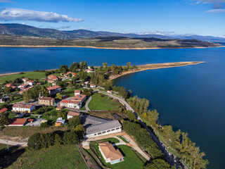 Arroyo Village, Ebro reservoir, Cantabria, Spain