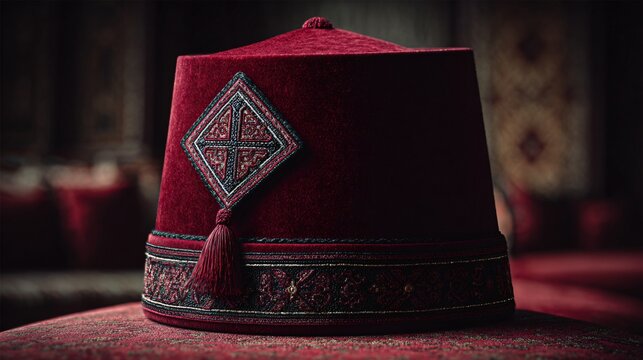 Turkish fez hat reimagined with Japanese minimalist design